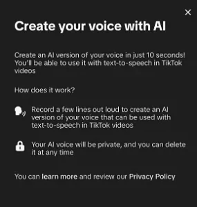 TikTok’s New AI Voice-Over Feature
