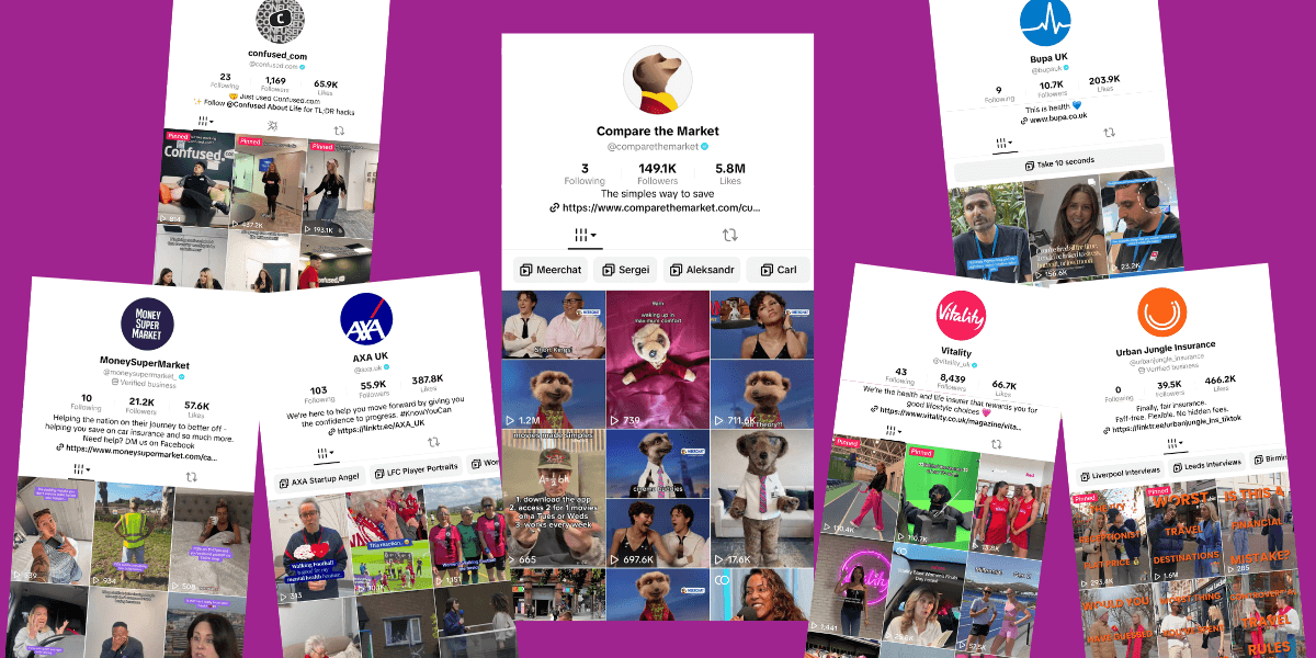The Top UK Insurance Brands on TikTok 2026